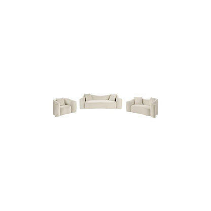 Destin Cream Velvet Chair