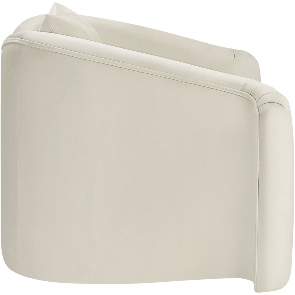Destin Cream Velvet Chair