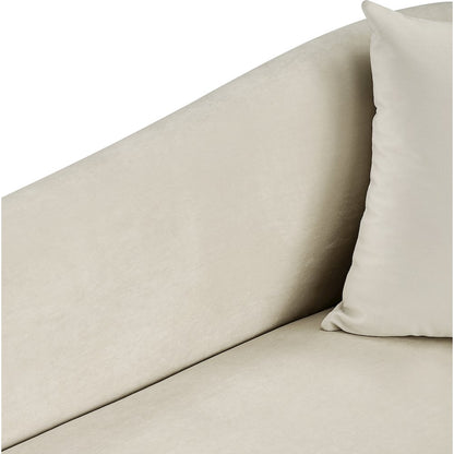 Destin Cream Velvet Chair