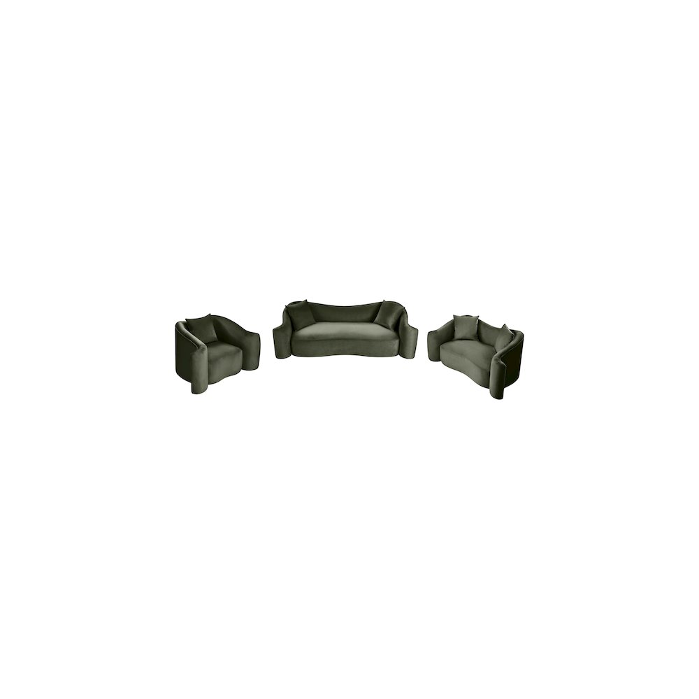 Destin Green Velvet Chair