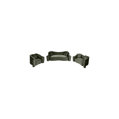 Destin Green Velvet Chair