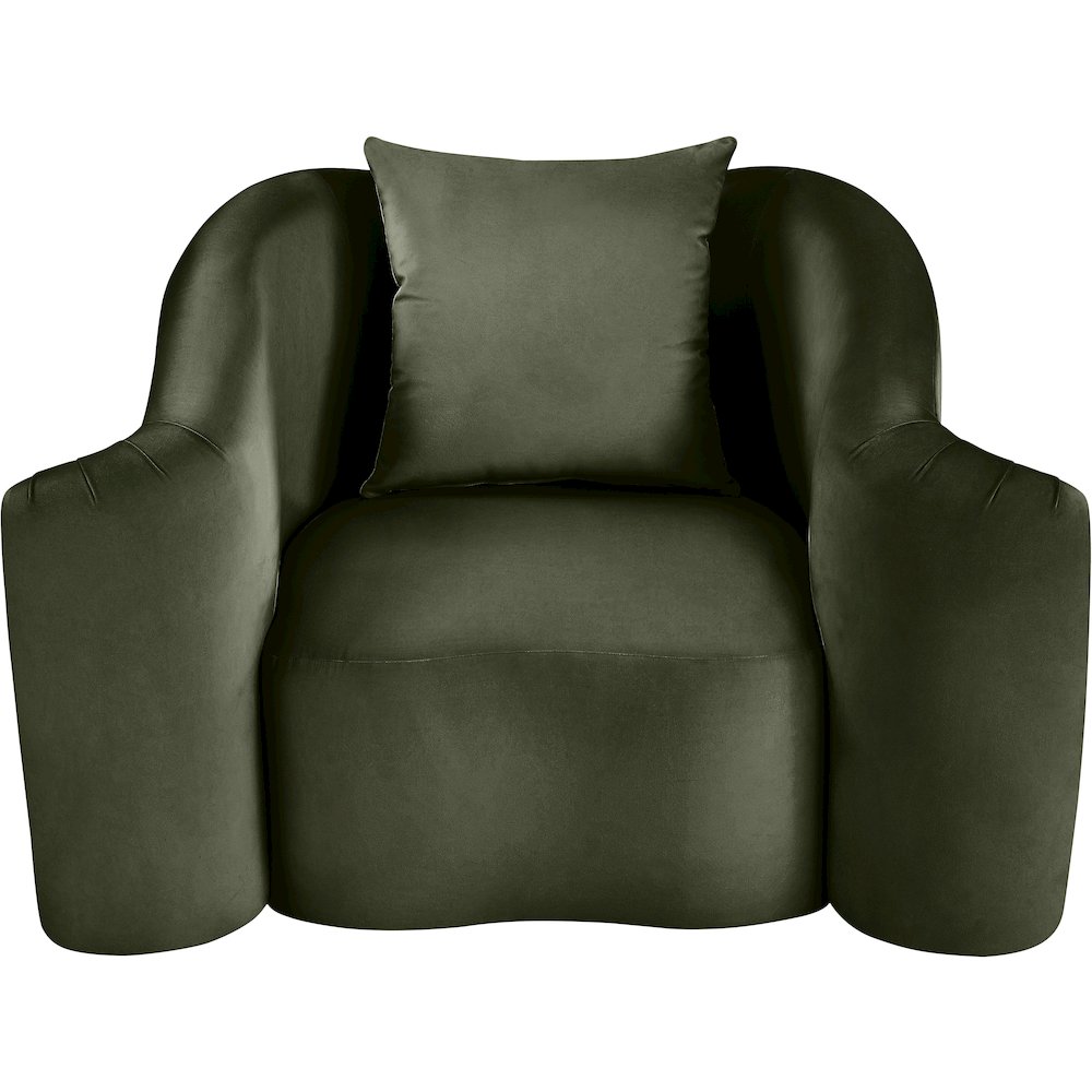 Destin Green Velvet Chair