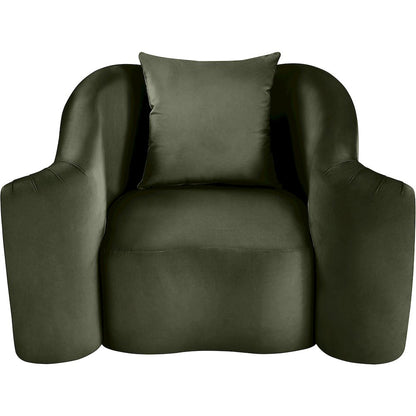 Destin Green Velvet Chair