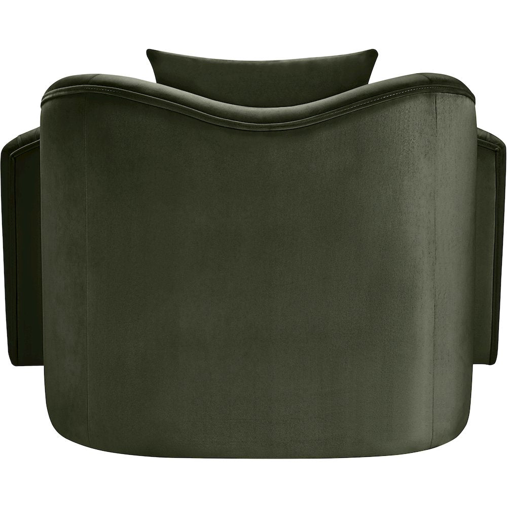 Destin Green Velvet Chair