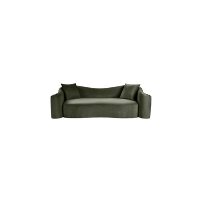 Destin Green Velvet Sofa