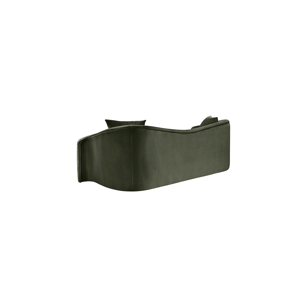 Destin Green Velvet Sofa