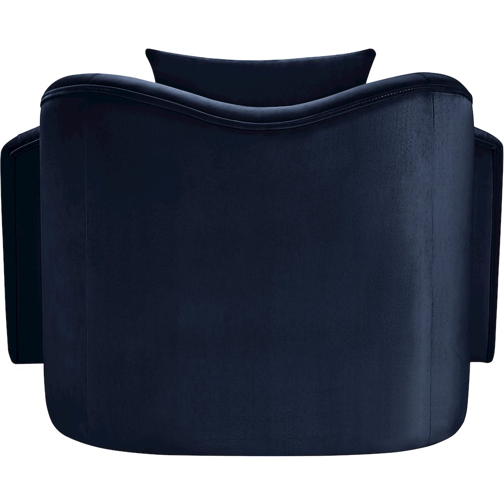 Destin Navy Velvet Chair