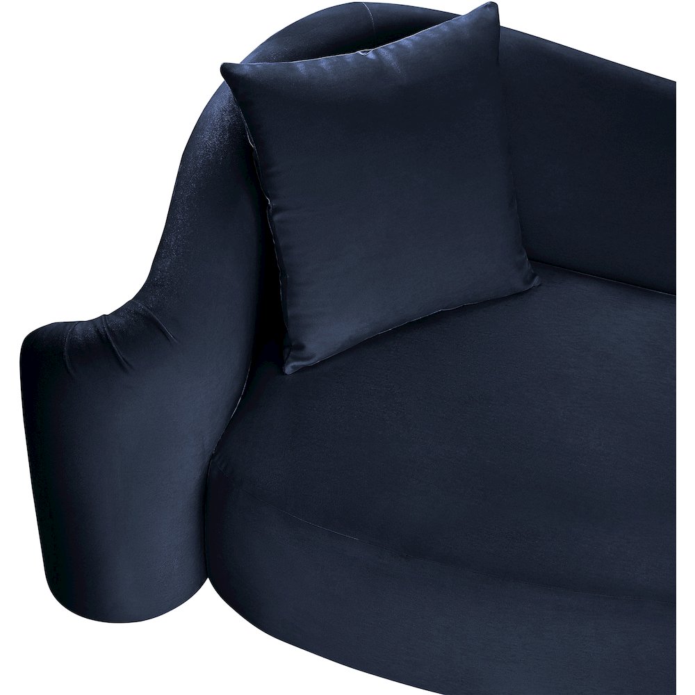 Destin Navy Velvet Sofa