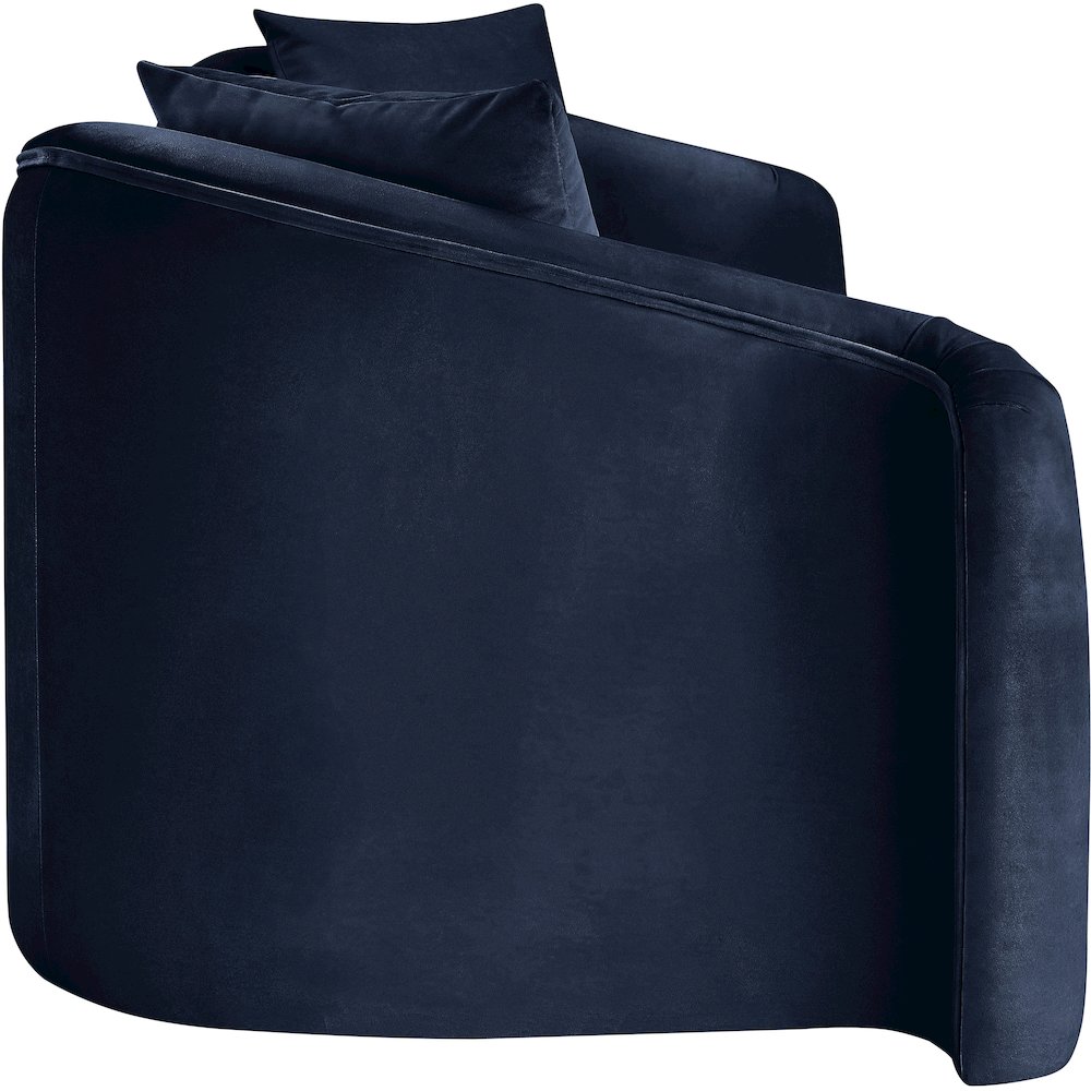 Destin Navy Velvet Sofa