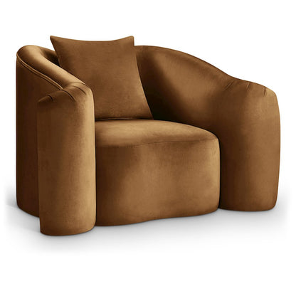 Destin Saddle Velvet Chair