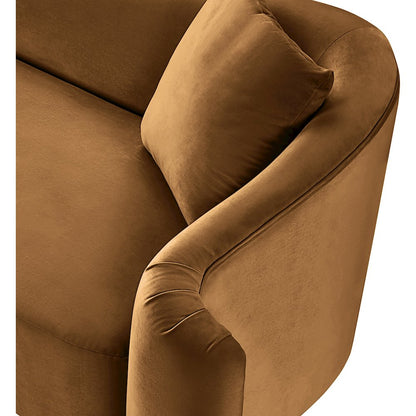 Destin Saddle Velvet Chair