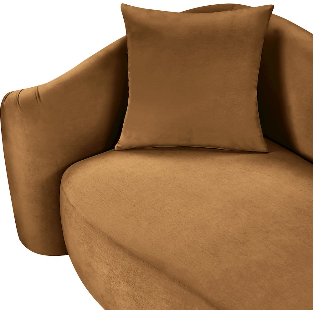 Destin Saddle Velvet Chair