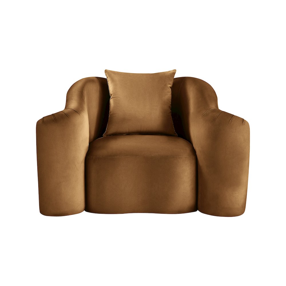 Destin Saddle Velvet Chair