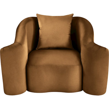 Destin Saddle Velvet Chair