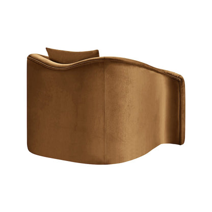 Destin Saddle Velvet Chair