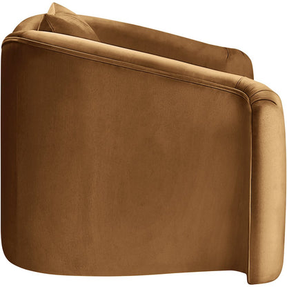 Destin Saddle Velvet Chair