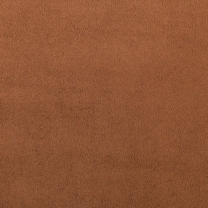Relax 54.75" Cognac Velvet Upholstered Loveseat