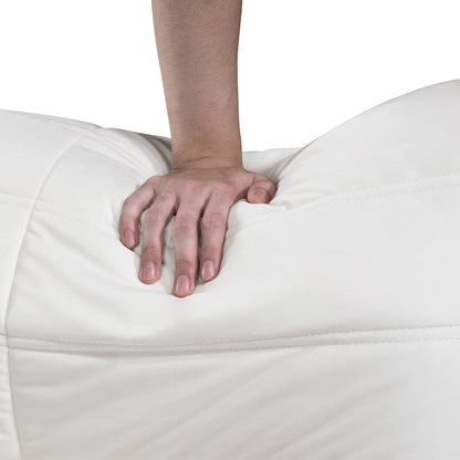 Relax Cream Velvet Upholstered Chair