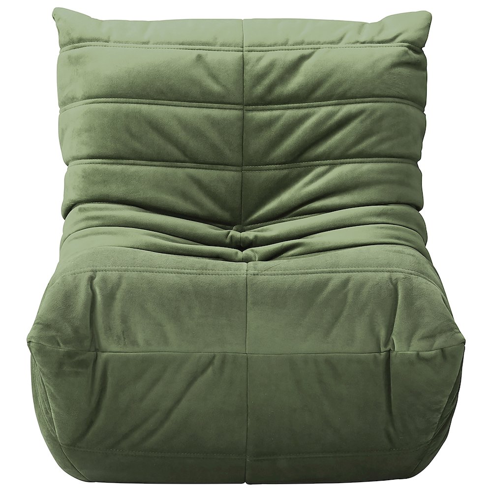 Relax Green Velvet Upholstered Chair