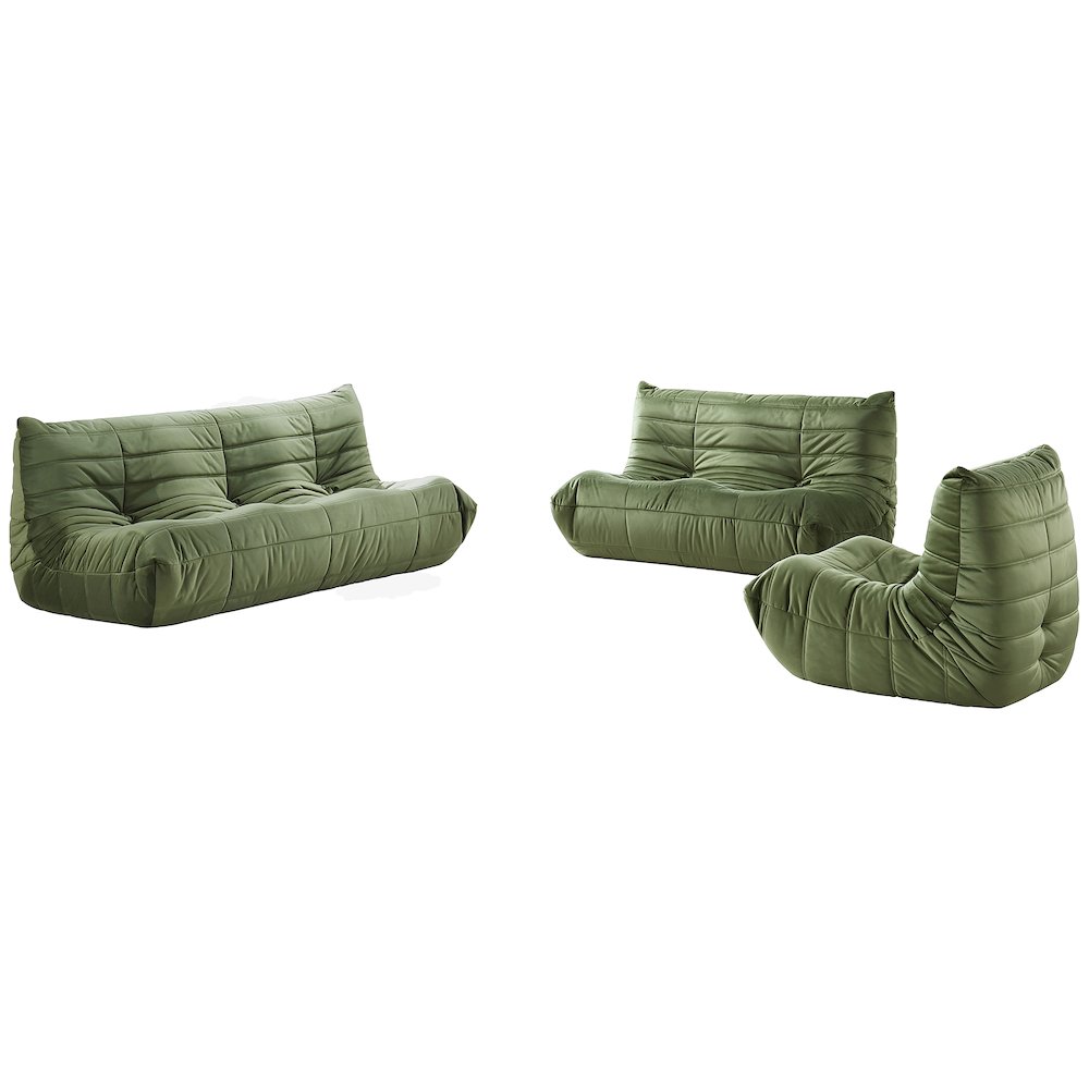 Relax Green Velvet Upholstered Chair