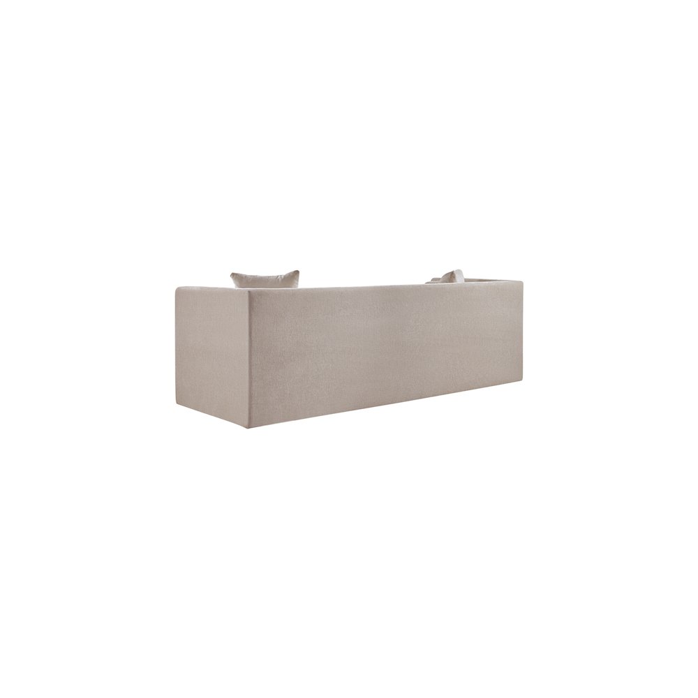 Everett Beige Chenille Fabric Sofa