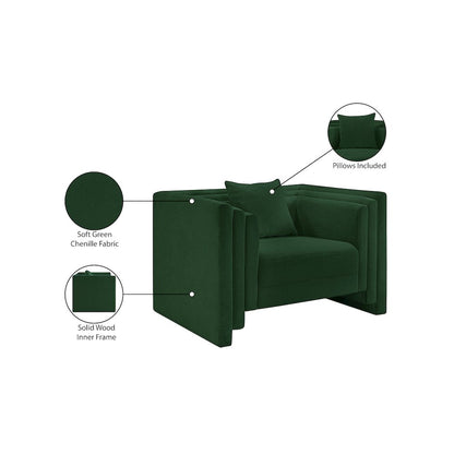 Everett Green Chenille Fabric Chair