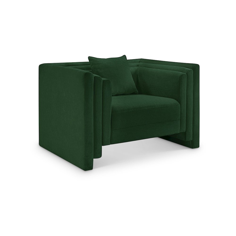 Everett Green Chenille Fabric Chair