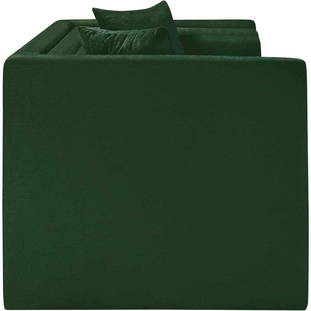 Everett Green Chenille Fabric Loveseat