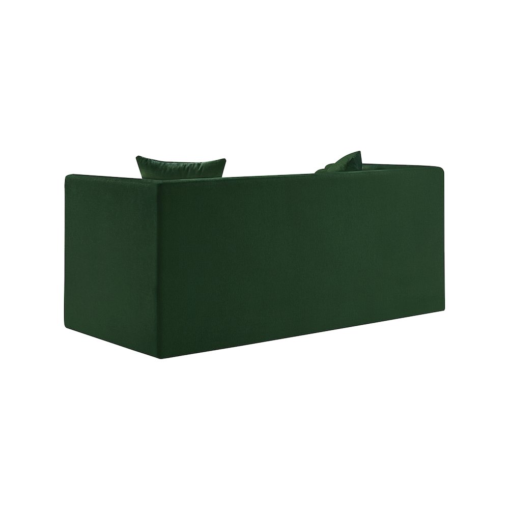 Everett Green Chenille Fabric Loveseat