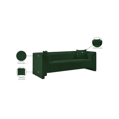 Everett Green Chenille Fabric Sofa