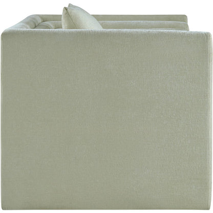 Everett Mint Chenille Fabric Chair