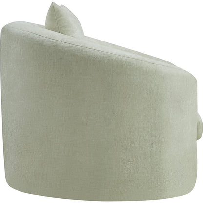 Penelope Mint Chenille Fabric Chair