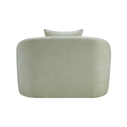 Penelope Mint Chenille Fabric Chair