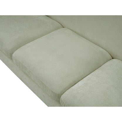 Penelope Mint Chenille Fabric Sofa
