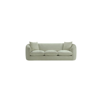 Penelope Mint Chenille Fabric Sofa