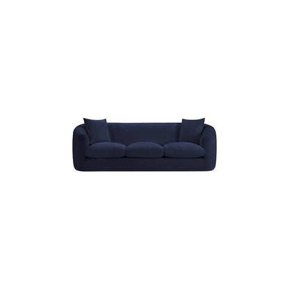 Penelope Navy Chenille Fabric Sofa