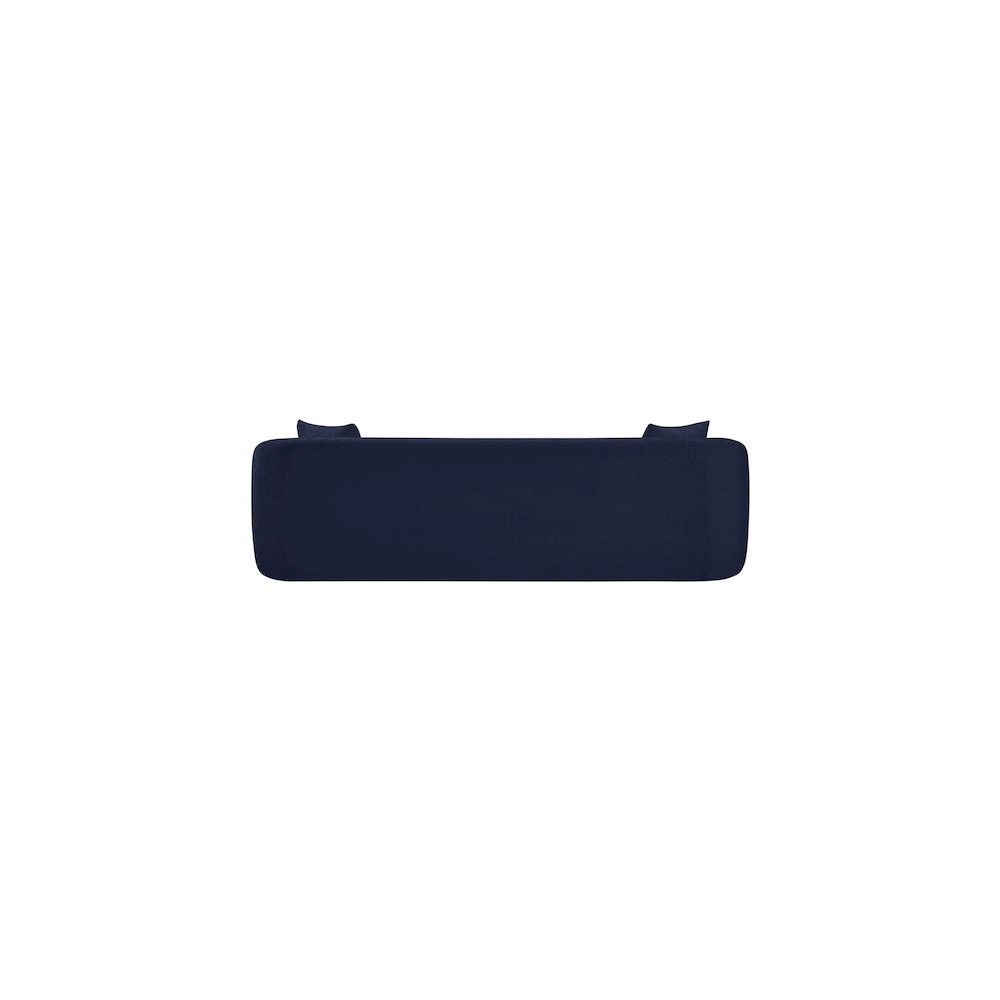 Penelope Navy Chenille Fabric Sofa