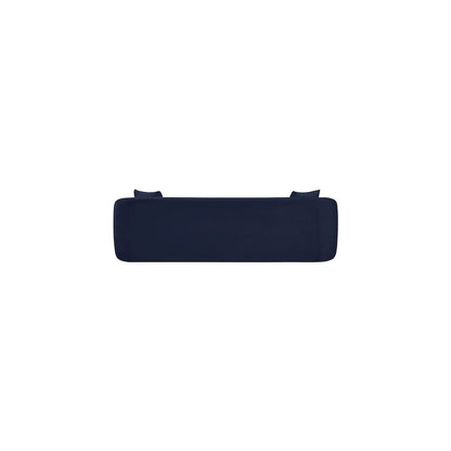 Penelope Navy Chenille Fabric Sofa