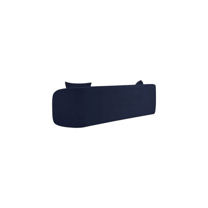 Penelope Navy Chenille Fabric Sofa