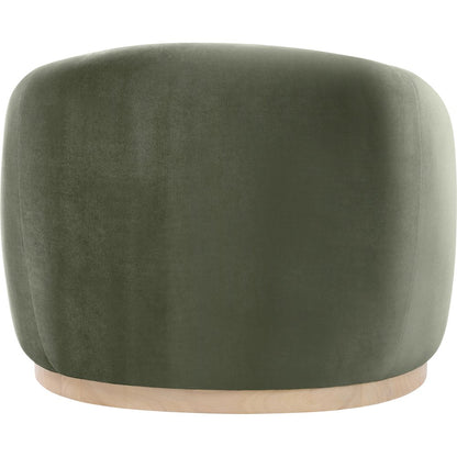 Gustavo Green Velvet Upholstered Chair
