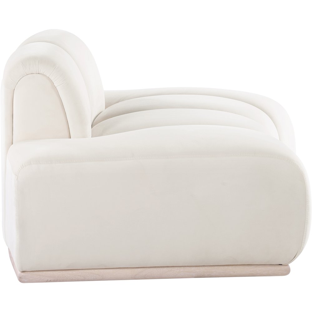 Jace Cream Velvet Chair