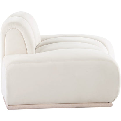 Jace Cream Velvet Chair