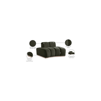 Jace Green Velvet Chair