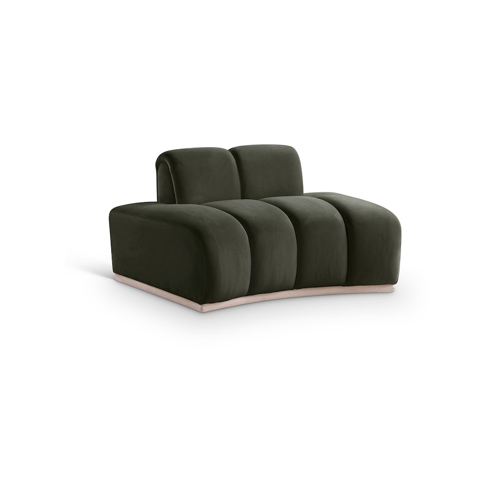 Jace Green Velvet Chair