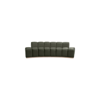 Jace Green Velvet Sofa