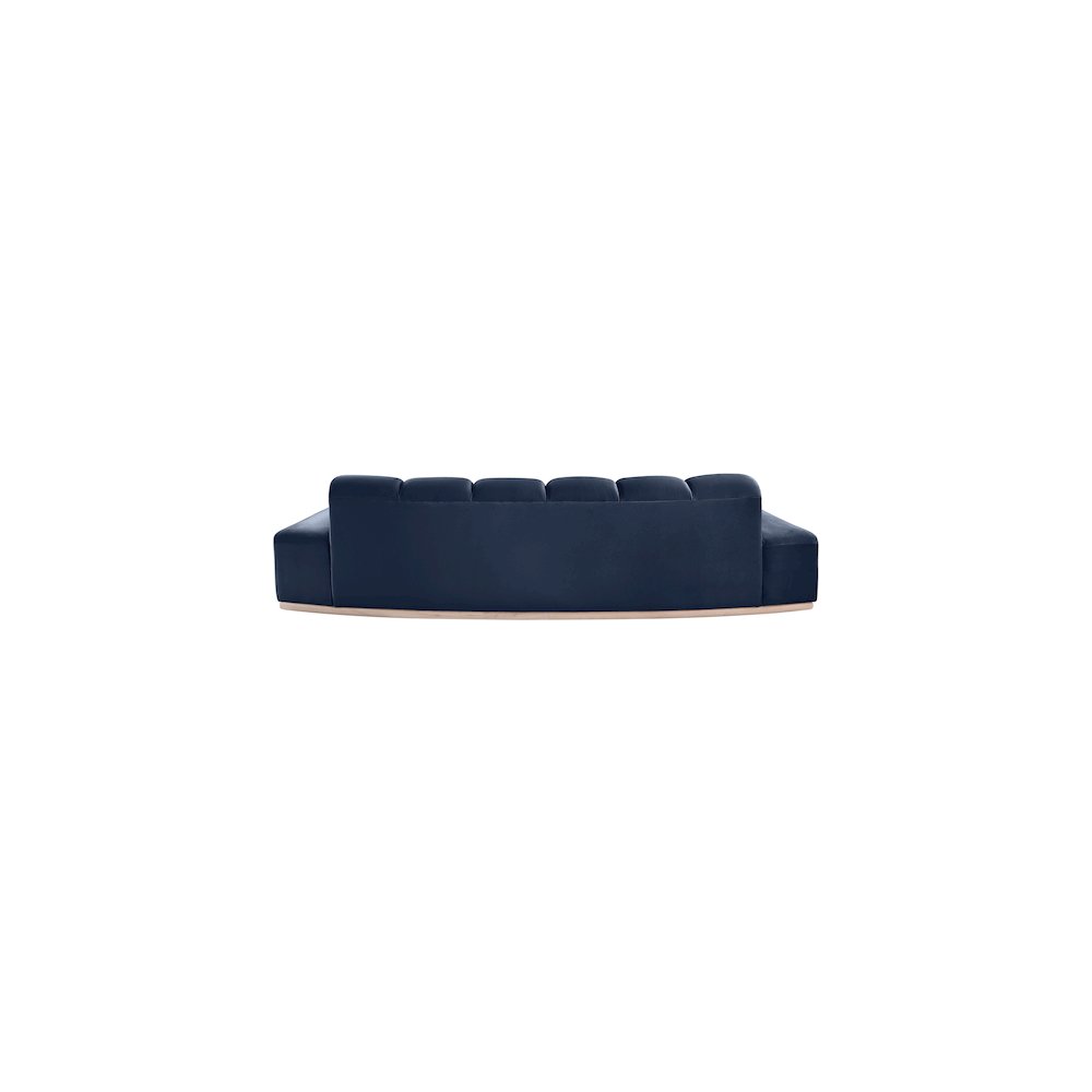 Jace Navy Velvet Sofa