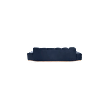 Jace Navy Velvet Sofa