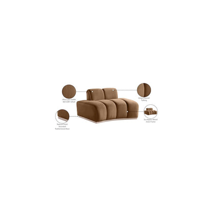 Jace Saddle Velvet Chair