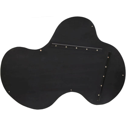 Oblique White Iron Frame Mirror