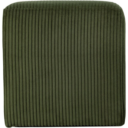 Roy Green Microsuede Fabric Ottoman/Stool
